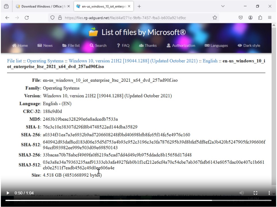 Video hướng dẫn kiểm tra mã SHA-1 hoặc SHA-256 Hash Video hướng dẫn kiểm tra mã SHA-1 hoặc SHA-256 Hash